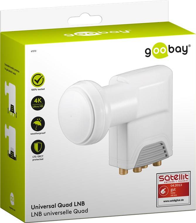 lnb universal 4 iesiri 01db goobay 4