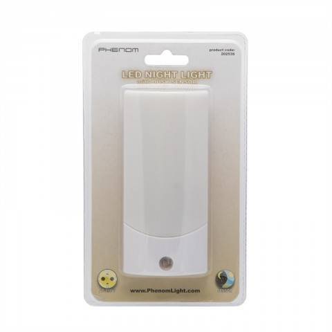 lumina de veghe led 1w cu senzor de crepuscul 230v phenom 2