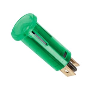 lumina semnal 12v lumina verde led 39x12 mm terminal 63mm 07921zo