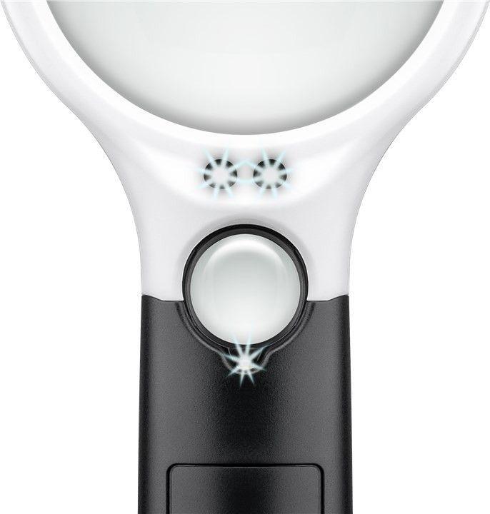 lupa cu led pentru citire alba pentru afisarea detaliilor fine fonturi imagini obiecte extrem de mici goobay 4