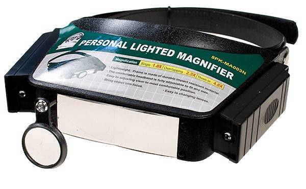 lupa frontala cu lampa proskit 8pk ma003n 1