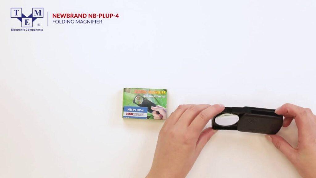 lupa pliabila marire 10x lentila 45mm newbrand nb plup 4 2