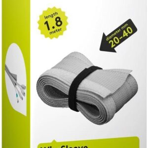 manson de cablu 18m textil flexibil 20 40mm gri goobay