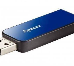 memorie flash drive usb 20 8gb apacer retractabil albastru