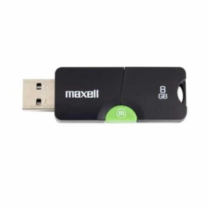 memorie flash maxell flix 8gb usb 20 negru