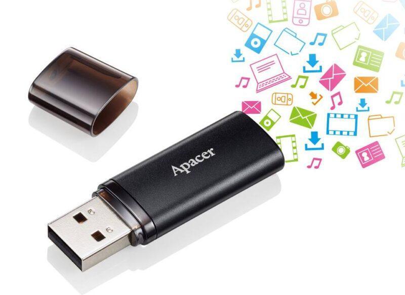 memorie flash usb 20 64gb apacer ah23b negru 3