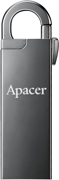 memorie flash usb 32 32gb nichel negru apacer ah15a ap32gah15aa 1