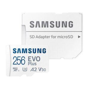 micro sd card 256gb uhs 1 evo plus samsung mb mc256ka eu