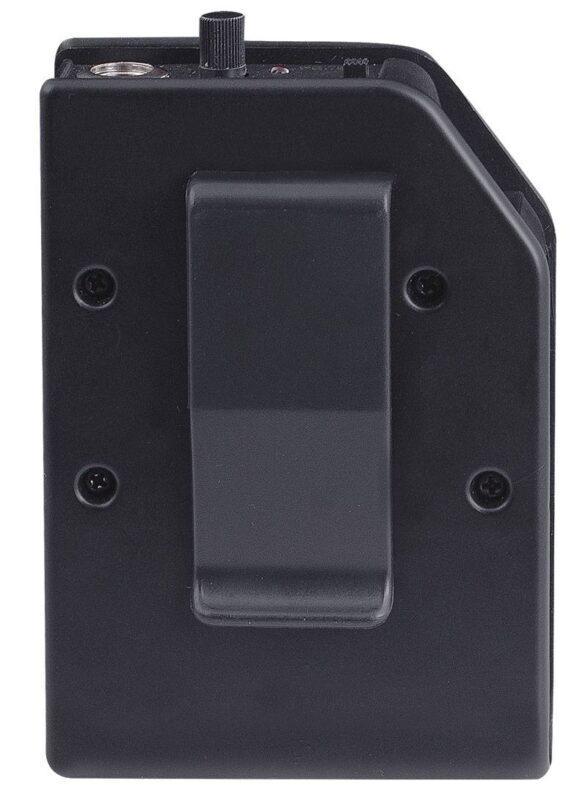 microfon lavaliera wireless cu clip vhf em 408 r trevi 7