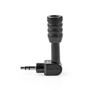 microfon mini jack 35 mm negru nedis