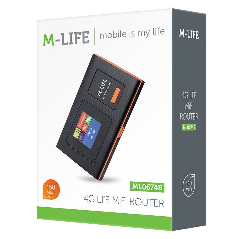 mifi router 4g lte m life 5