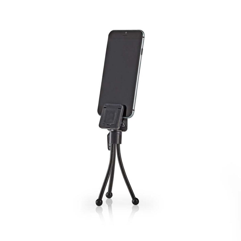 mini trepied flexibil nedis pentru smartphone 158cm negru 3