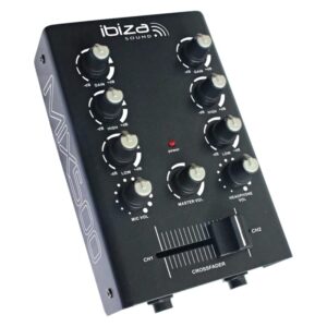 Mixer 2 Channel Usb Bluetooth Sound Ibiza Mix500bt 3