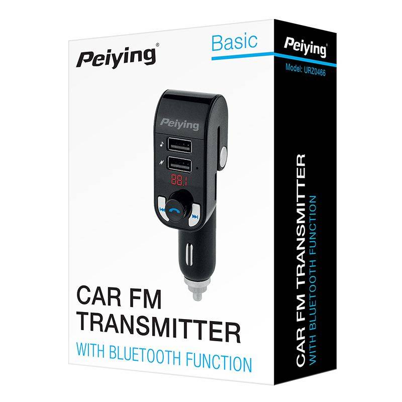 modulator fm audio bluetooth 2x usb 31a slot microsd peiying 3