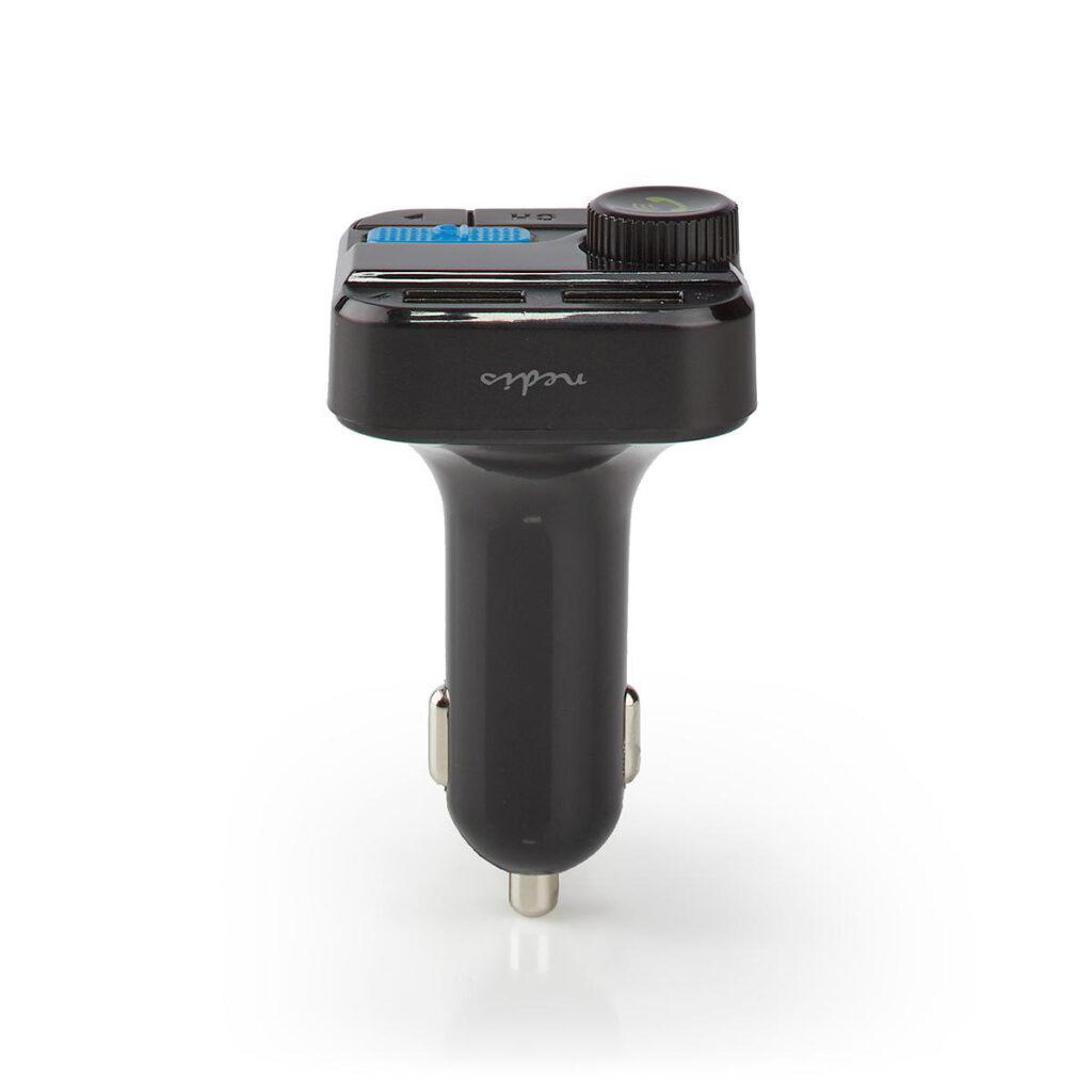 modulator fm nedis hands free bluetooth microsd control vocal 2x usb 4