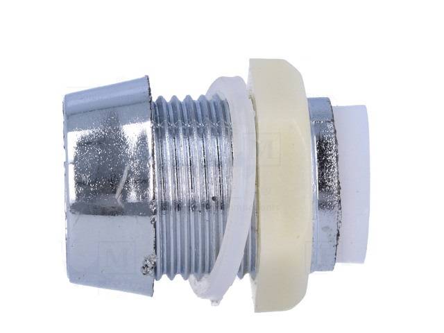 montura pentru led 10mm crom abs incastrat l2 13mm 3