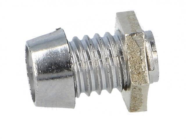 montura pentru led 3mm crom abs incastrat l2 8mm 1