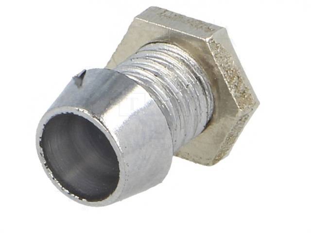 montura pentru led 3mm crom abs incastrat l2 8mm 2