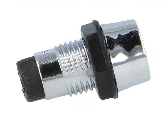 montura pentru led 5mm 8mm montare pe panou subtip concav sci r9 107 chrome 2