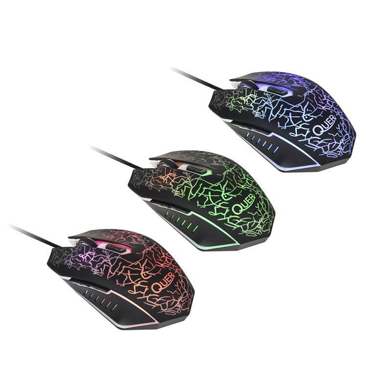 mouse gaming quer 800 2400dpi cu 6 butoane quer 1