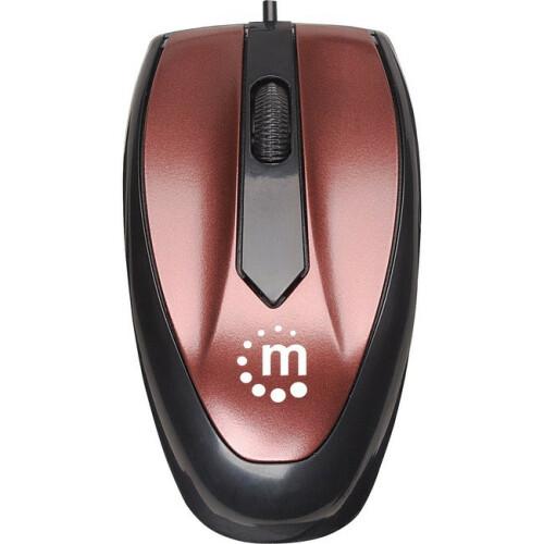 mouse optic usb 1000dpi maro 177979 manhattan 1