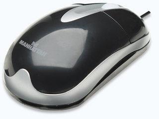 mouse optic usb 1000dpi negru 177016 manhattan 1