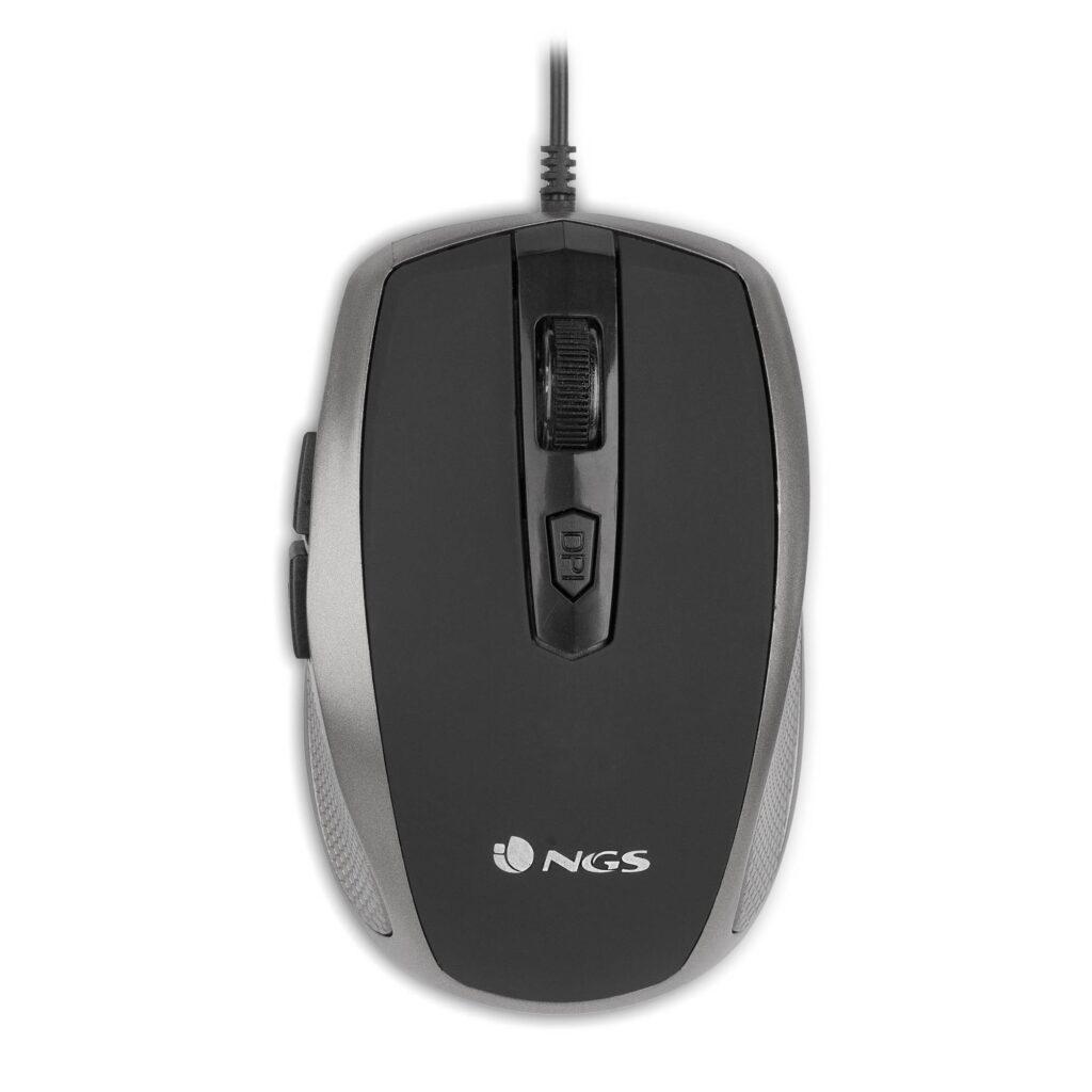 mouse optic usb 800 1600dpi argintiu ngs 1
