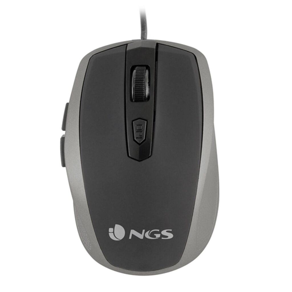 mouse optic usb 800 1600dpi argintiu ngs