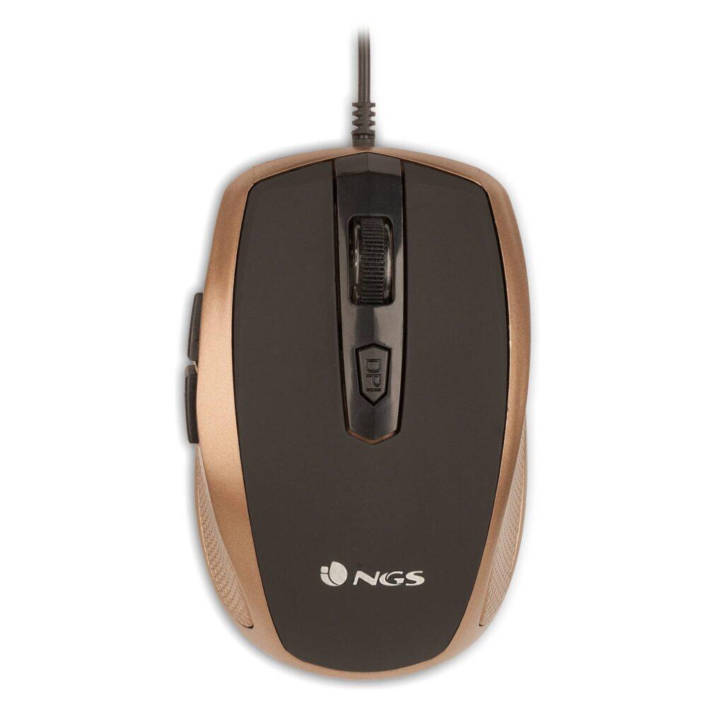mouse optic usb 800 1600dpi auriu ngs 1