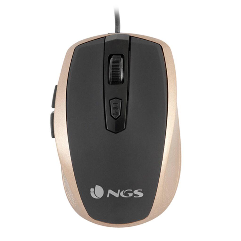 mouse optic usb 800 1600dpi auriu ngs