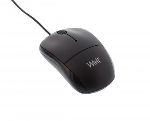mouse optic well mu002 usb negru 1