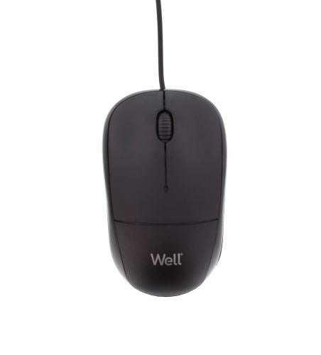 mouse optic well mu002 usb negru 3