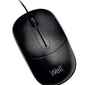 mouse optic well mu005 usb negru cu fir
