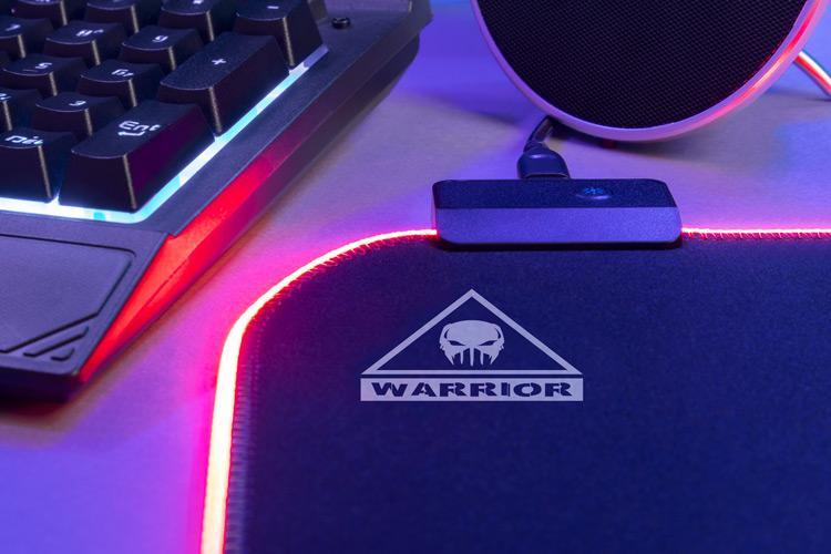 mouse pad gaming iluminat warrior km0766 krugermatz 4