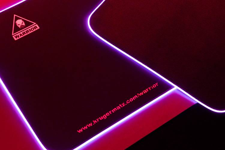 mouse pad gaming iluminat warrior krugermatz 1