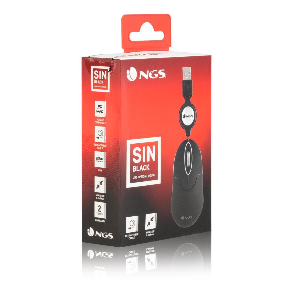 mouse usb 1000dpi negru ngs sinbk 6