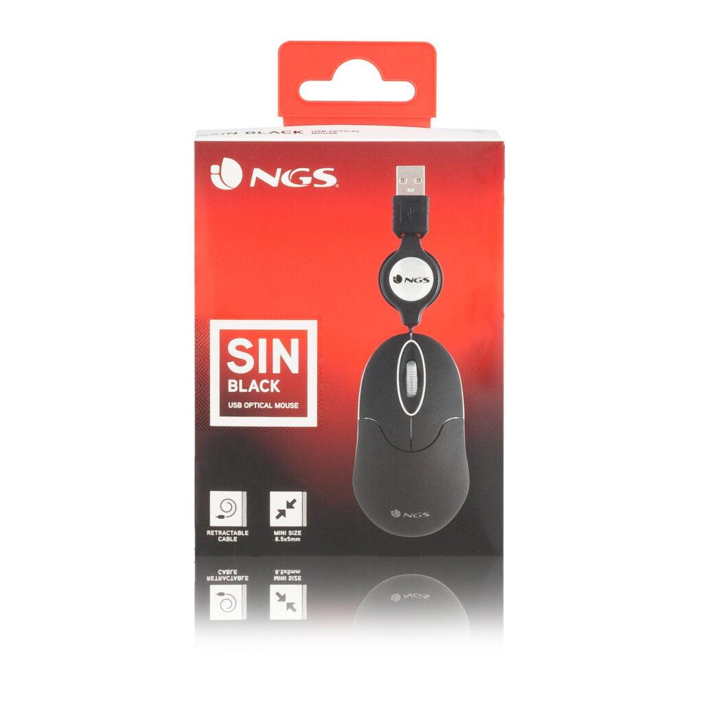 mouse usb 1000dpi negru ngs sinbk 7