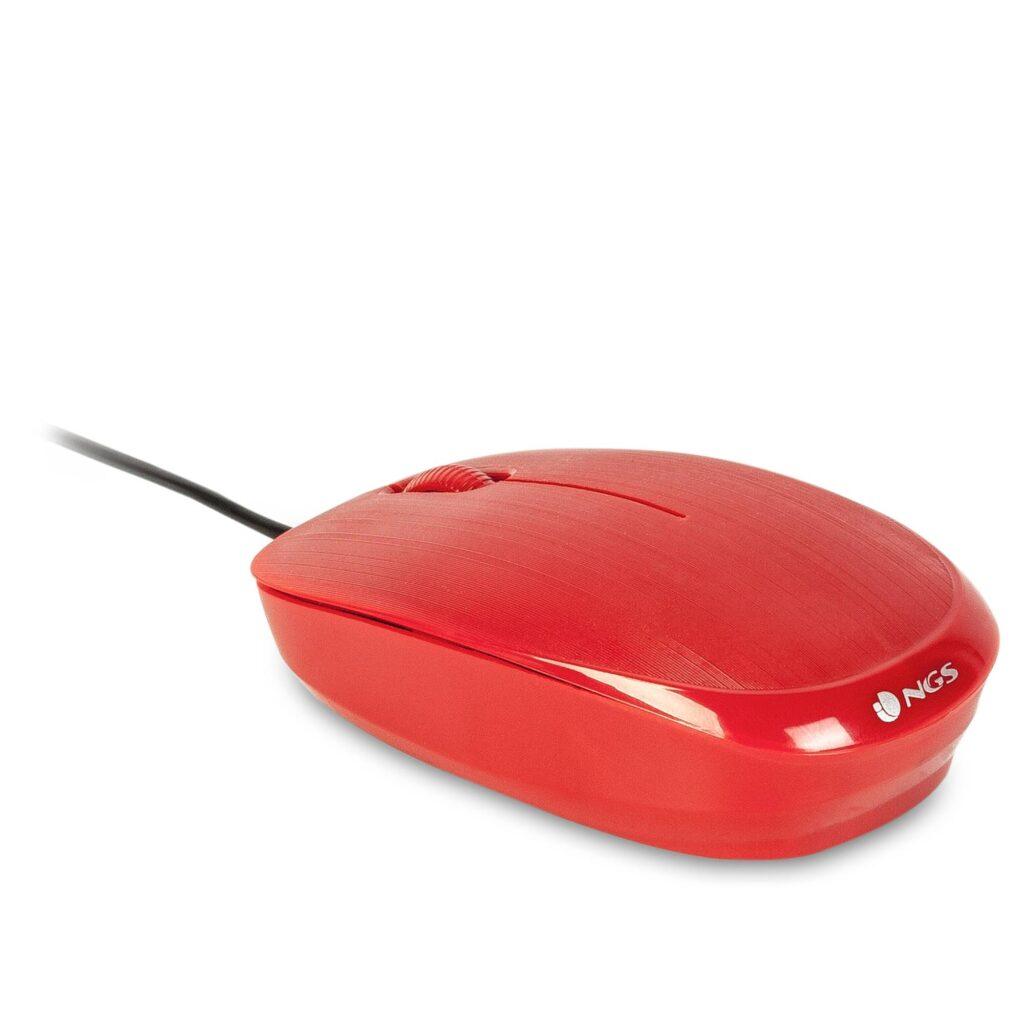 mouse usb 1000dpi rosu ngs 2