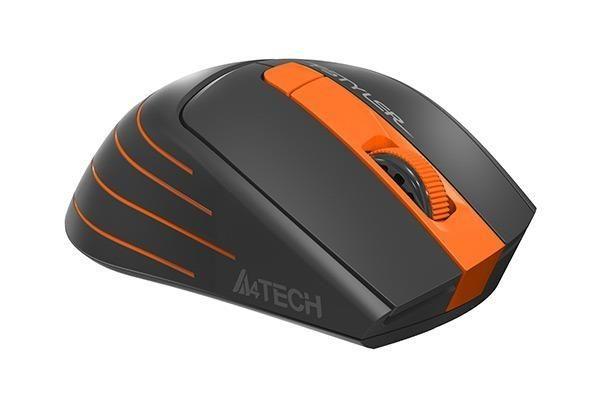 mouse wireless a4tech fg30 gaming 2000dpi usb portocaliu 1