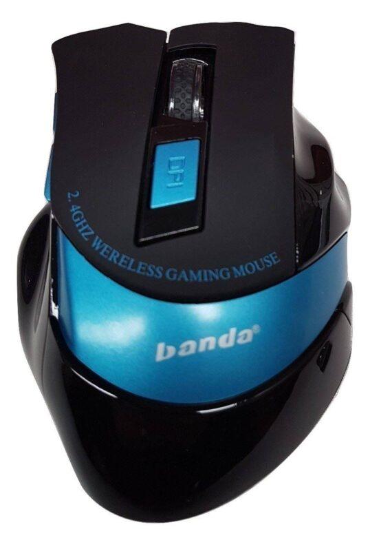 mouse wireless banda bd4000 usb gaming 24ghz 2400dpi 2