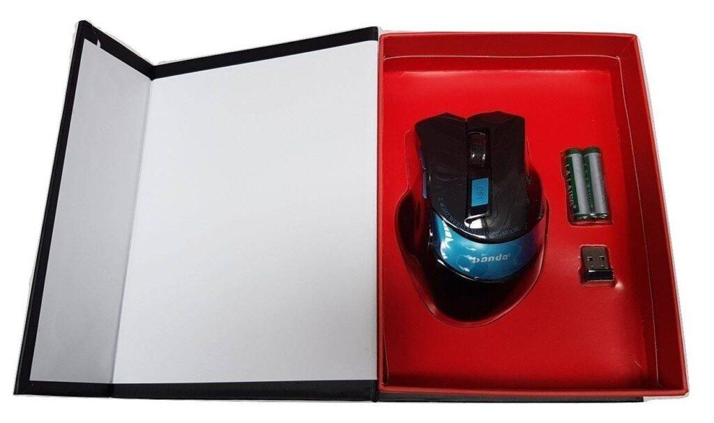 mouse wireless banda bd4000 usb gaming 24ghz 2400dpi 3