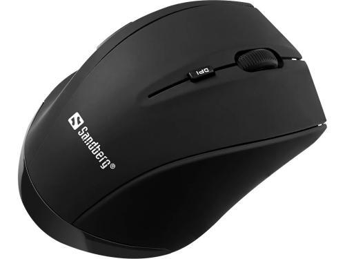 mouse wireless sandberg 630 06 pro 1600dpi usb negru 1
