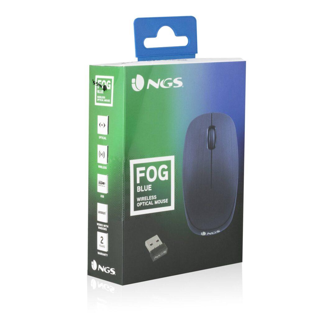 mouse wireless usb 1000dpi albastru ngs 6
