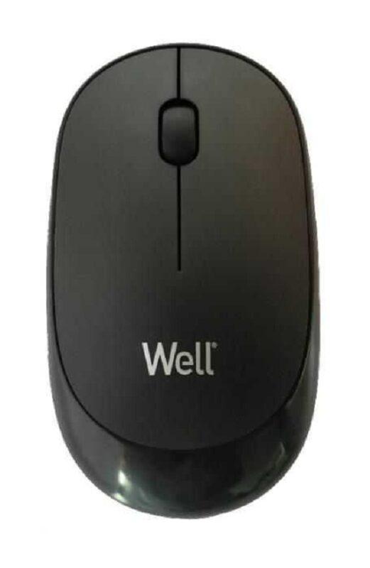 mouse wireless well mw104 negru usb