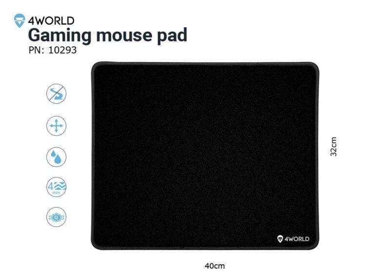 mousepad gaming 40x32x04cm gaming2 4world 5