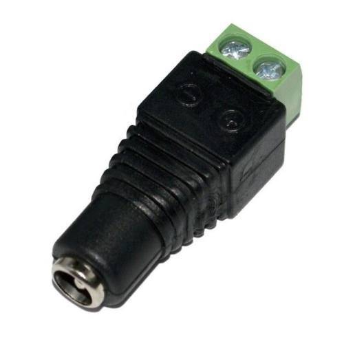 mufa alimentare dc 21x55mm mama cu prindere rapida cu surub regleta 1