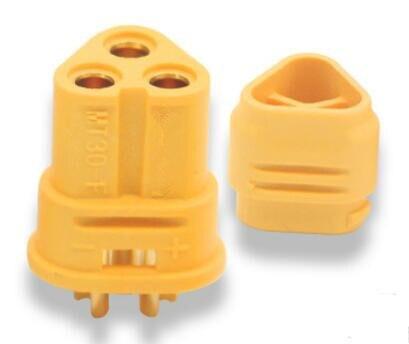 mufa alimentare dc mt30 mama 3 pini pe cablu lipite 15a 500v amass mt30 f 1