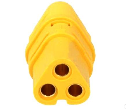 mufa alimentare dc mt30 mama 3 pini pe cablu lipite 15a 500v amass mt30 f 2