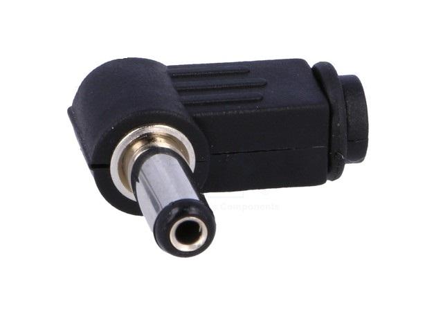 mufa alimentare dc tata 55mm x 21mm pe cablu 14mm pc 21 55k 14