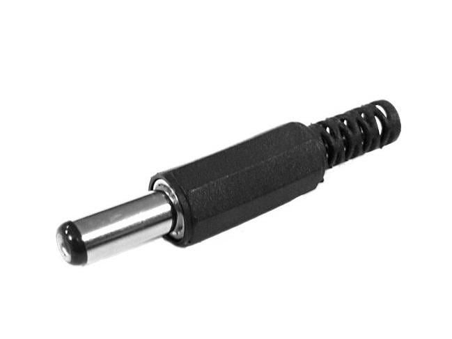 mufa alimentare dc tata 55x 21 mm 14mm pe cablu pc 21 55 14 2